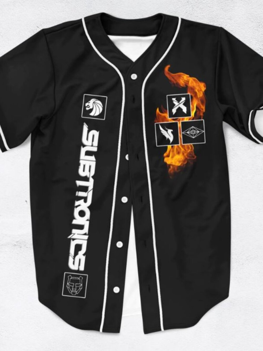 Excision Illenium Slander Seven Lions EDM Bass Collab Rave Baseball Jersey